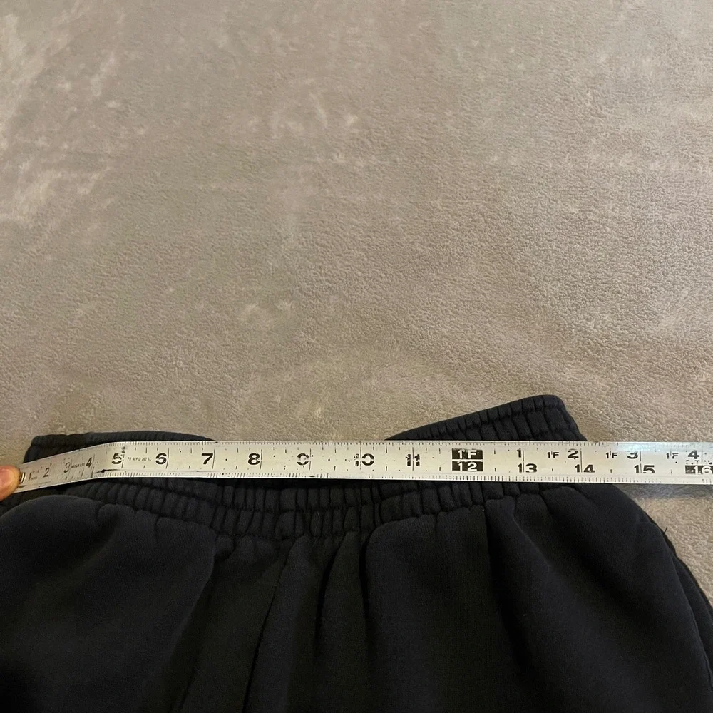 Jordan Sweatpants Mens Black Fleece Side Panel Joggers Size‎ Medium Workout Gym